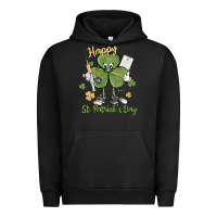 Pigment Black happy st. patrick's day Urban Hoodie - MaliasSmallBusiness