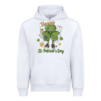 White happy st. patrick's day Urban Hoodie - MaliasSmallBusiness