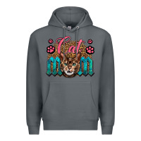 Rock Western Cat Mom Premium Hoodie - LillyAllenDesigns