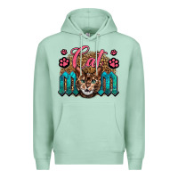 Seafoam Western Cat Mom Premium Hoodie - LillyAllenDesigns