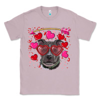 Lilac Valentine's day  pitbull Classic Tee - RanaPortraitStore