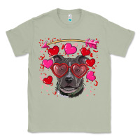 Matcha Valentine's day  pitbull Classic Tee - RanaPortraitStore