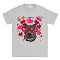 Moon Dust Valentine's day  pitbull Classic Tee - RanaPortraitStore