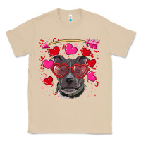Mushroom Valentine's day  pitbull Classic Tee - RanaPortraitStore