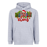 Heather Grey Christmas grampy claus Heavyweight Hoodie - FaDigitalArtStudio