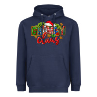 Navy Christmas grampy claus Heavyweight Hoodie - FaDigitalArtStudio