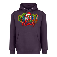 Plum Christmas grampy claus Heavyweight Hoodie - FaDigitalArtStudio