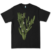 Black cereus jamacaru Premium Tee - LillyAllenDesigns