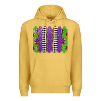 Antique Gold mardi gras brushstrokes Premium Hoodie - Jasminsmagicworld