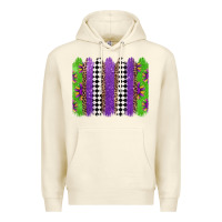 Sandshell mardi gras brushstrokes Premium Hoodie - Jasminsmagicworld