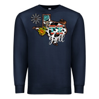 Navy tx yall western Premium Sweatshirt - CowhideDigitalArt