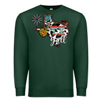 Sports Green tx yall western Premium Sweatshirt - CowhideDigitalArt