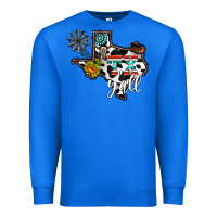 True Royal tx yall western Premium Sweatshirt - CowhideDigitalArt