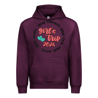 Mauve Wine girls trip Urban Hoodie - MaliasSmallBusiness