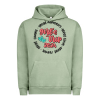 Pigment Oil Green girls trip Urban Hoodie - MaliasSmallBusiness