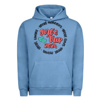Pigment Pebble Blue girls trip Urban Hoodie - MaliasSmallBusiness