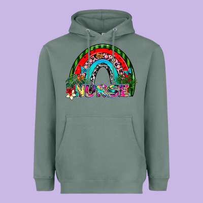 Nurse Heavyweight Hoodie Designed By Sublimationcraftshop