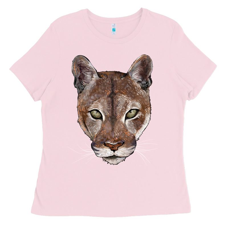 Florida Panther  Face Ladies Tee by BarkalooDesign | Teevron