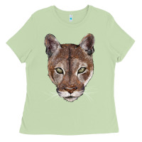 Matcha florida panther  face Ladies Tee - BarkalooDesign