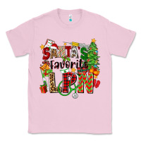 Bubblegum Pink santa's favorite lpn Classic Tee - Zillion Design Studio