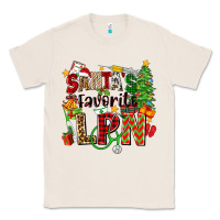 Natural santa's favorite lpn Classic Tee - Zillion Design Studio