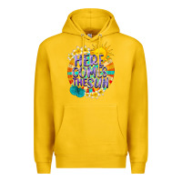 Lemon Here comes the sun Premium Hoodie - NancyCooperArtShop