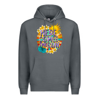 Rock Here comes the sun Premium Hoodie - NancyCooperArtShop