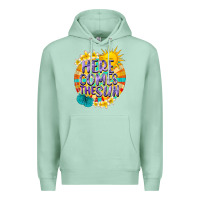 Seafoam Here comes the sun Premium Hoodie - NancyCooperArtShop