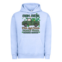 Pigment Grape Ice farm fresh four leaf clovers Urban Hoodie - MaliasSmallBusiness