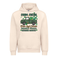 Sandshell farm fresh four leaf clovers Urban Hoodie - MaliasSmallBusiness
