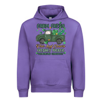 Tulip farm fresh four leaf clovers Urban Hoodie - MaliasSmallBusiness