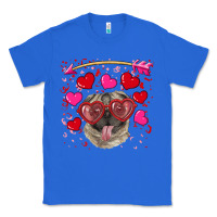 True Royal Valentine's day  pug Classic Tee - RanaPortraitStore