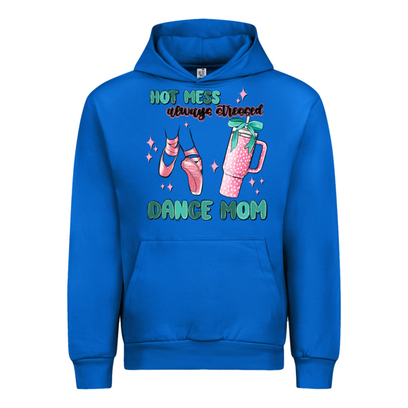Mess Always Stressed Dance Mom Urban Hoodie by MaliasSmallBusiness | Teevron