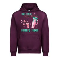Mauve Wine mess always stressed dance mom Urban Hoodie - MaliasSmallBusiness