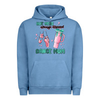 Pigment Pebble Blue mess always stressed dance mom Urban Hoodie - MaliasSmallBusiness