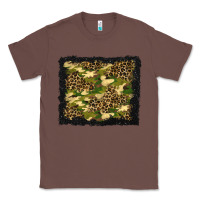 Chestnut camouflage and leopard background Classic Tee - BundleAndBundleShop