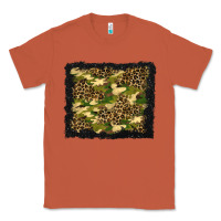 Copper camouflage and leopard background Classic Tee - BundleAndBundleShop