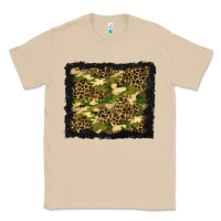 Mushroom camouflage and leopard background Classic Tee - BundleAndBundleShop