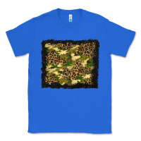 True Royal camouflage and leopard background Classic Tee - BundleAndBundleShop