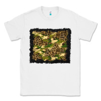 White camouflage and leopard background Classic Tee - BundleAndBundleShop