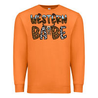 Carrot western babe Premium Sweatshirt - CowhideDigitalArt