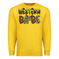 Lemon western babe Premium Sweatshirt - CowhideDigitalArt