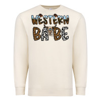 Sandshell western babe Premium Sweatshirt - CowhideDigitalArt