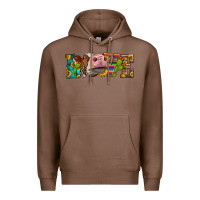 Chestnut Western Love Simmental Cow Premium Hoodie - LillyAllenDesigns