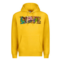 Lemon Western Love Simmental Cow Premium Hoodie - LillyAllenDesigns