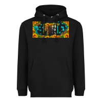 Black mini sunflower libbey cup Heavyweight Hoodie - HRA Design Shop