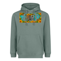 Sage mini sunflower libbey cup Heavyweight Hoodie - HRA Design Shop
