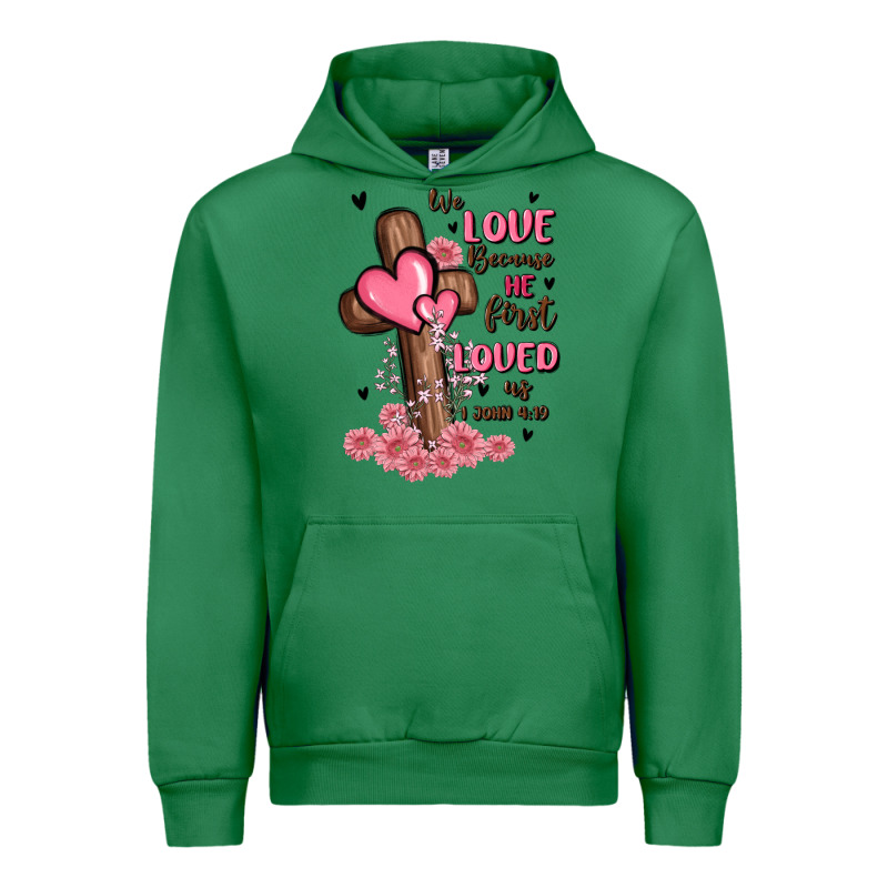 Valentine Cross Urban Hoodie by MaliasSmallBusiness | Teevron