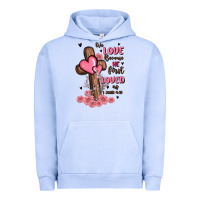 Pigment Grape Ice valentine cross Urban Hoodie - MaliasSmallBusiness