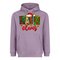Lavender Christmas lala claus Heavyweight Hoodie - FaDigitalArtStudio